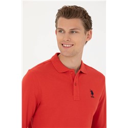 Erkek Kırmızı Basic Sweatshirt