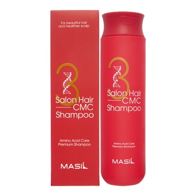 MASIL 3 SALON HAIR CMC SHAMPOO Восстанавливающий шампунь для волос с аминокислотами 300мл