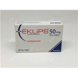 EKLIPS 50 MG 28 FİLM TABLET losartan potasyum