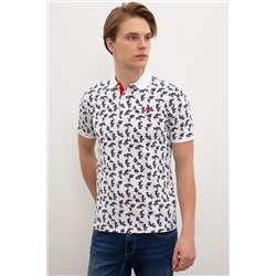 U.S. Polo Assn. Beyaz Erkek T-Shirt G081GL011.000.971235