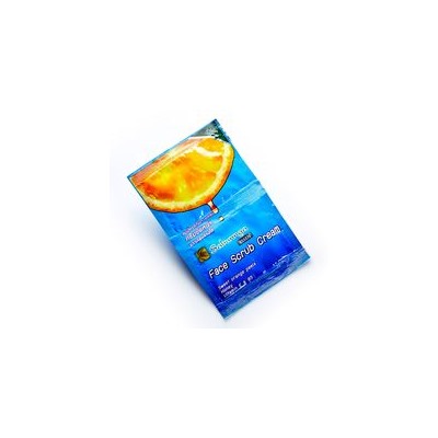 Скраб-крем для лица с апельсином, мёдом и витаминами от Sabunnga 10 мл / Sabunnga Scrub Cream 10 ml
