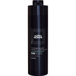 Шампунь тонизирующий с охлаждающим эффектом для волос, для мужчин / ALPHA HOMME PRO 1000 мл