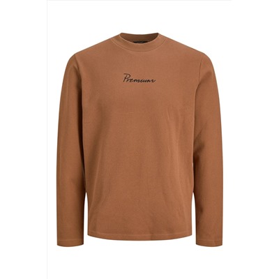 Jack & Jones Premium Nakışlı Sweatshirt - Blacaesar 12220807