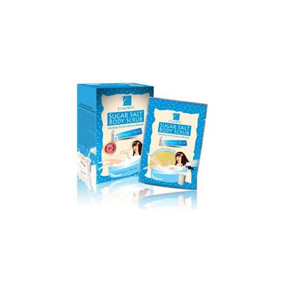Сахарно-солевой скраб для тела с молоком и коллагеном от Casanovy 80 gr /Casanovy Collagen Milk Sugar Salt Body Scrub 80g