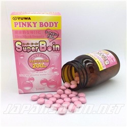 Yuwa Pinky Body Super B-in - Биодобавка для роста и упругости груди. 150 шт