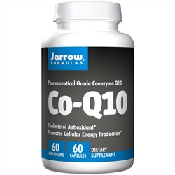Jarrow Formulas, Коэнзим-Q10, 60 мг, 60 капсул