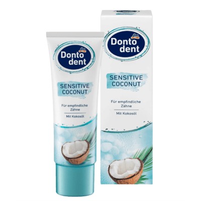 Zahnpasta Sensitive Coconut, 75 ml