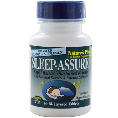 Nature's Plus, Sleep Assure Формула Сна 60 таблеток