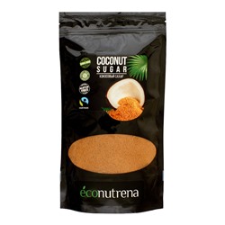 ECONUTRENA Organiс Coconut sugar Кокосовый сахар светлый дой-пак 500г