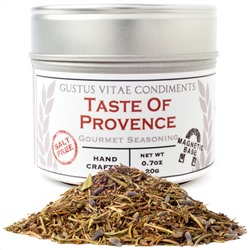 Gustus Vitae, Condiments, Gourmet Seasoning, Taste of Provence, 0.5 oz (14 g)