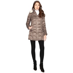 Quilted Puffer w/ Fur Hood