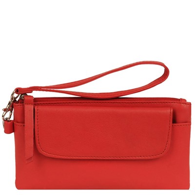WILSONS LEATHER FLAP FRONT LEATHER WRISTLET