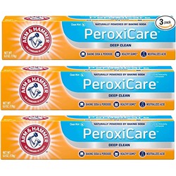 Arm & Hammer PeroxiCare Deep Clean Toothpaste Clean Mint 6 oz (Pack of 3)