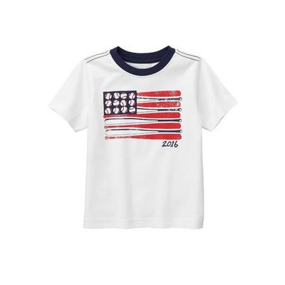 Baseball Flag Tee