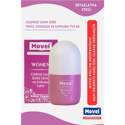 movel Antiperspirant Roll On El Ayak Koltukaltı Ter Ve Ter Kokusu Önleyici Women 50ml