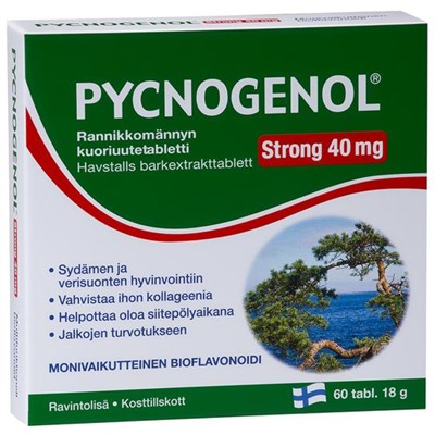 Pycnogenol Strong 40 мг 60 таблеток, 18 г