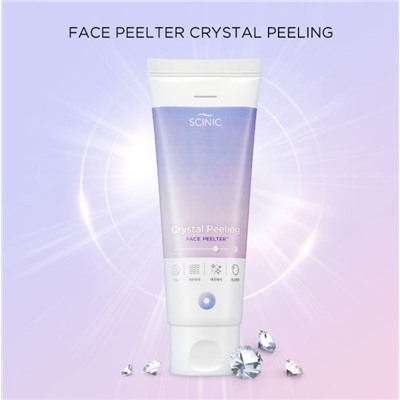 Crystal Peeling Face Peelter, Пилинг-скатка для жирной кожи