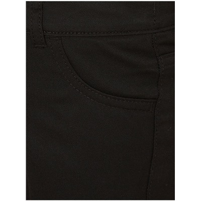 Boys Black Skinny Leg Jean Style Trousers 2 Pack