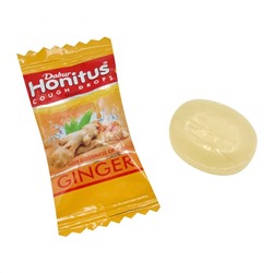 DABUR Honitus cough drops honey &amp; ginger Леденцы Имбирь и мёд для поднятия иммунитета, в т.ч. при респираторных заболеваниях 1шт