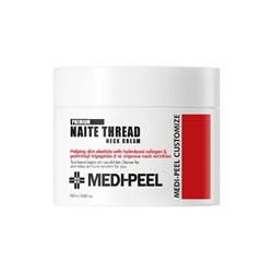 Premium Naite Thread Neck Cream, Пептидный крем для шеи и декольте