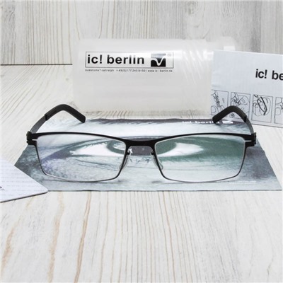 IB00002 - Оправа ic!Berlin Alwin C. black &#43 футляр