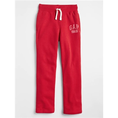 Kids Gap Logo Pants In Fleece