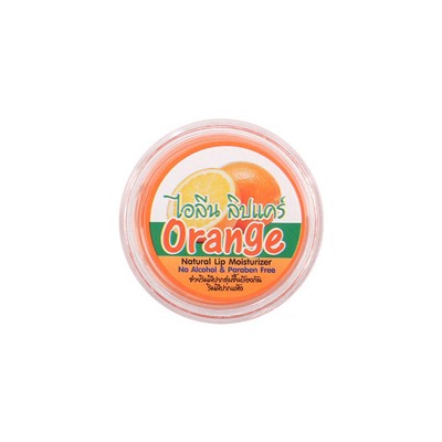 Бальзам для губ с кокосовым маслом и ароматом апельсина 5 мл / Orange natural lip moisturzer 5 ml