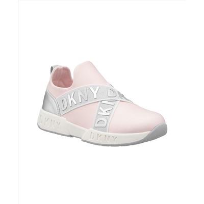DKNY Little Girls Slip On Sneaker