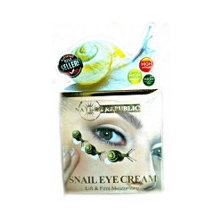 NATURE REPUBLIC Snail Eye Cream Lift & Firm Moisturizing 5 g / Крем для кожи вокруг глаз со стволовыми клетками улиток 5 г