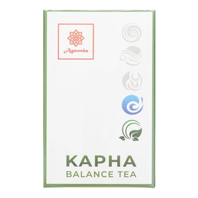 AGNIVESA Ayurvedic Kapha tea Аюрведический чай Капха Энергия, бодрость и позитив 100г