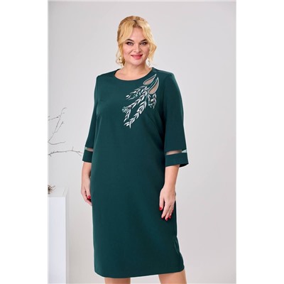 Romanovich Style 1-2426 темно-зеленый, Платье