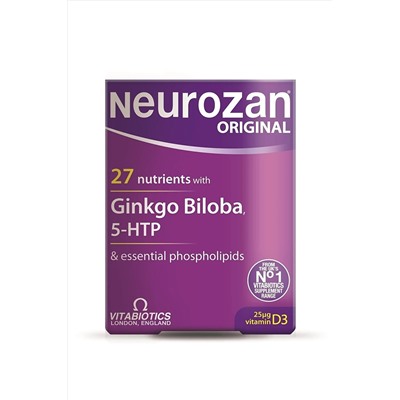 Neurozan Vitabiotics Original 30 Tablet NRZNTBLT