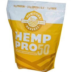 Manitoba Harvest, Hemp Pro 50, 2 фунта (908 г)