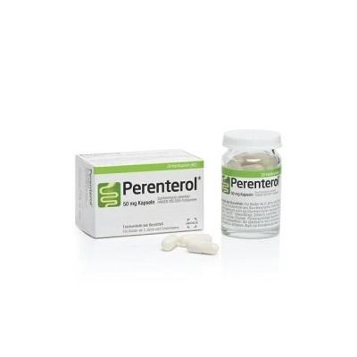 Perenterol 50 mg Kapseln mit Arznei-Hefe gegen Durchfall
