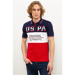 U.S. Polo Assn. Erkek Kırmızı Polo Yaka T-shirt G081SZ011.000.980598