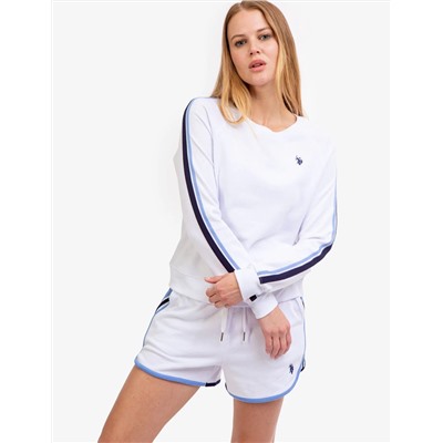 RAGLAN SLEEVE CREW NECK PULLOVER