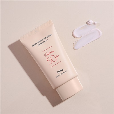 Ottie Derma Control Sun Cream SPF50+ PA++++ Солнцезащитный крем для проблемной кожи
