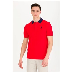 Erkek Kırmızı Polo Yaka Tişört