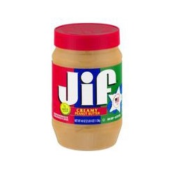 Крем-паста арахисовая от Jif 454 гр / Jif Creamy Peanut Butter 454 g