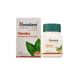 HIMALAYA Vasaka Васака для облегчения симптомов при респираторных заболеваниях 60таб