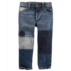 Patchwork Jeans - Explorer Indigo