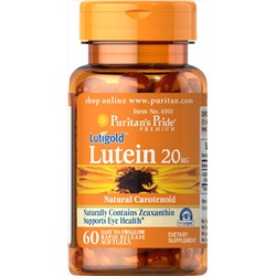 Puritan's Pride Lutein 20 mg with Zeaxanthin