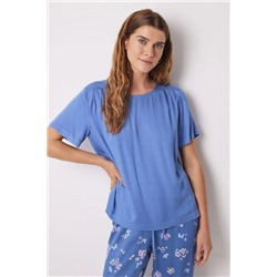 Pijama Capri soft touch estampado mariposas