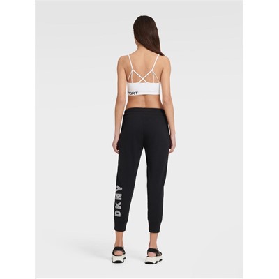 CROPPED JOGGER WITH RIB CUFF