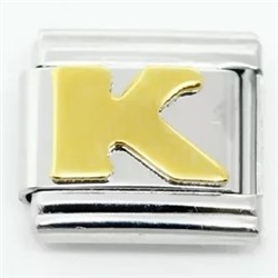 Звено для наборных браслетов (Буква K)