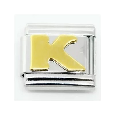 Звено для наборных браслетов (Буква K)