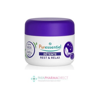 Puressentiel Détente Baume de Massage Calmant Bébé 30 ml