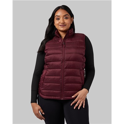 WOMEN'S LIGHTWEIGHT RECYCLED POLY-FILL PACKABLE VEST