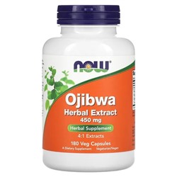 NOW Foods, Ojibwa Herbal Extract, 450 mg, 180 Veg Capsules