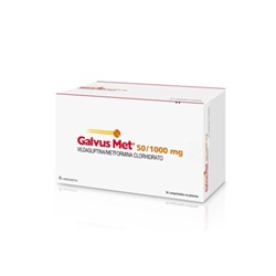 GALVUS MET 50/1000 MG 60 TABLET